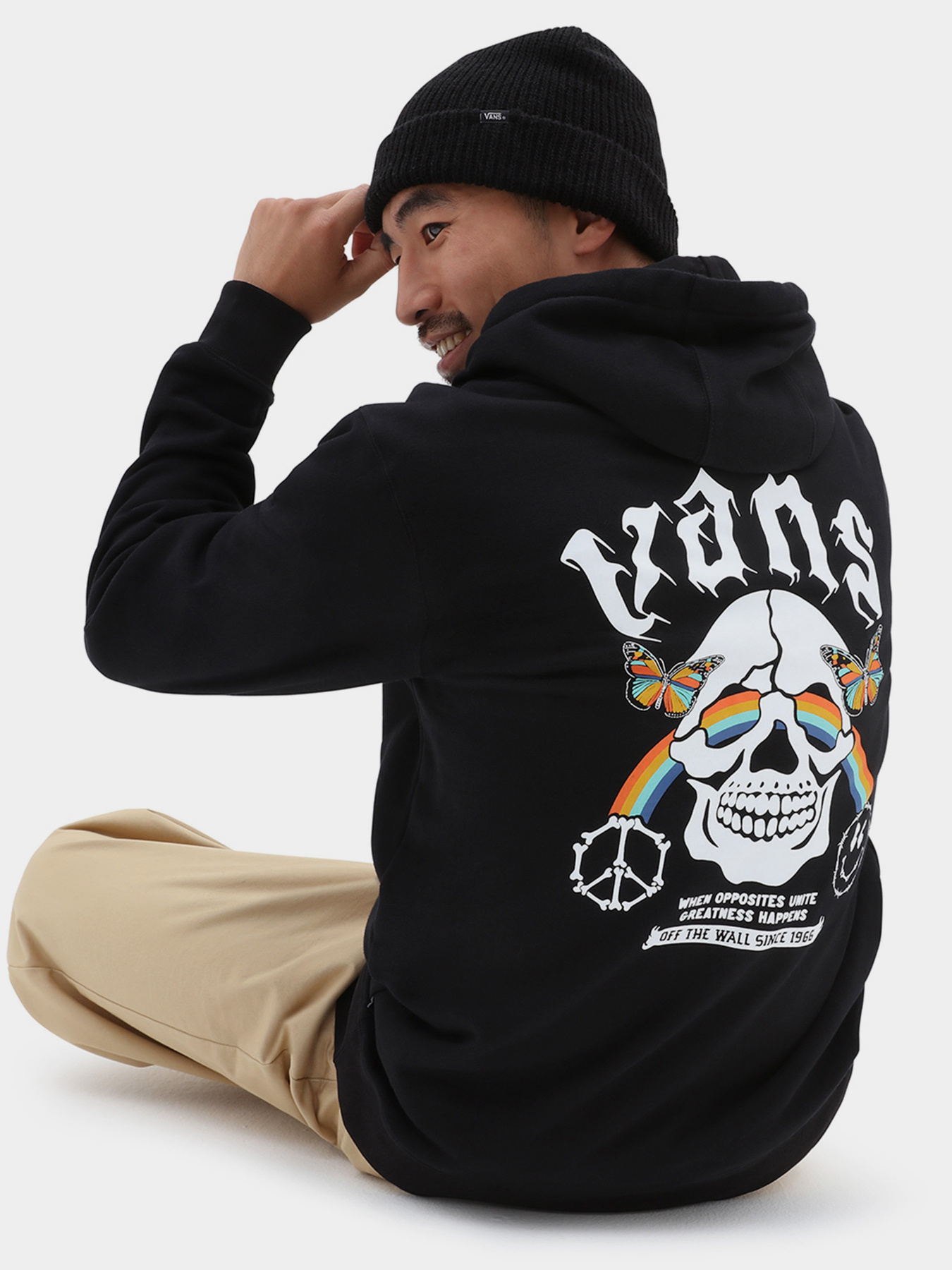 Худи и свитшоты Vans Oposite Unite модель VN0007W9BLK1 Фото