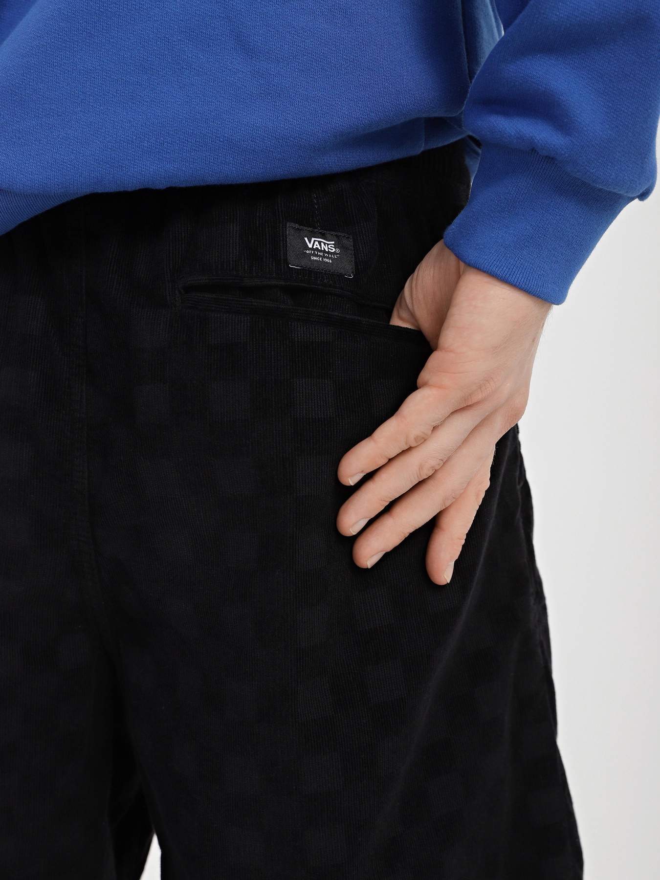 Шорты Vans Range Check модель VN0005ZVBLK1 Фото