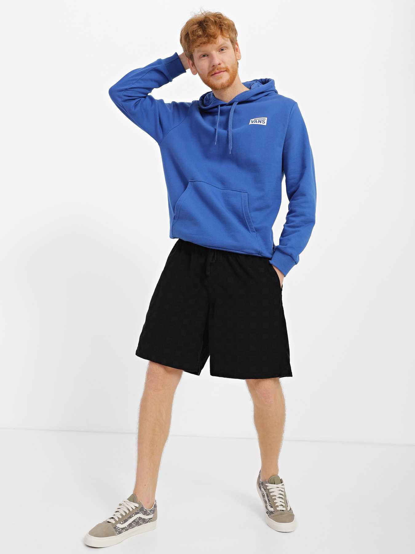 Шорты Vans Range Check модель VN0005ZVBLK1 Фото