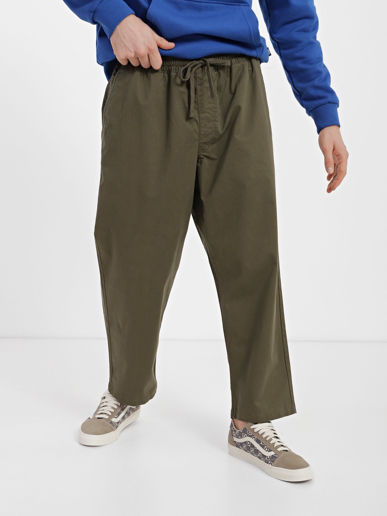 Штани Vans Range Loose Cropped Elastic Waist модель VN0005ZDKCZ1 Фото