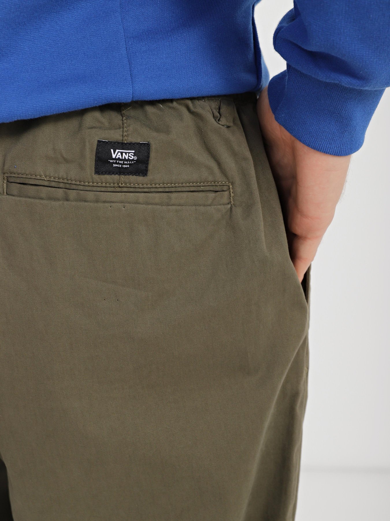 Штани Vans Range Loose Cropped Elastic Waist модель VN0005ZDKCZ1 Фото