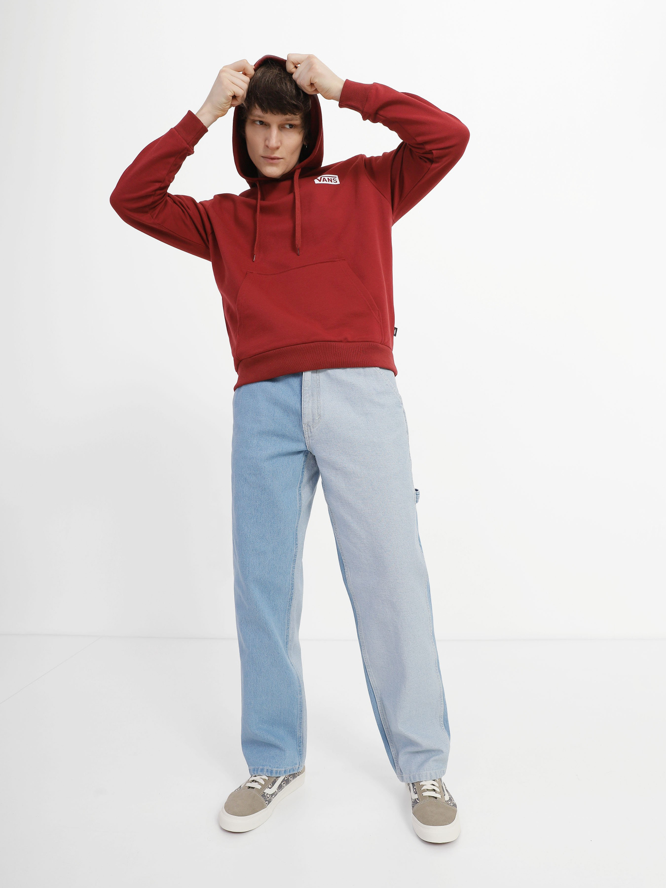 Худи и свитшоты Vans Relaxed Fit модель VN0007FNBQS1 Фото
