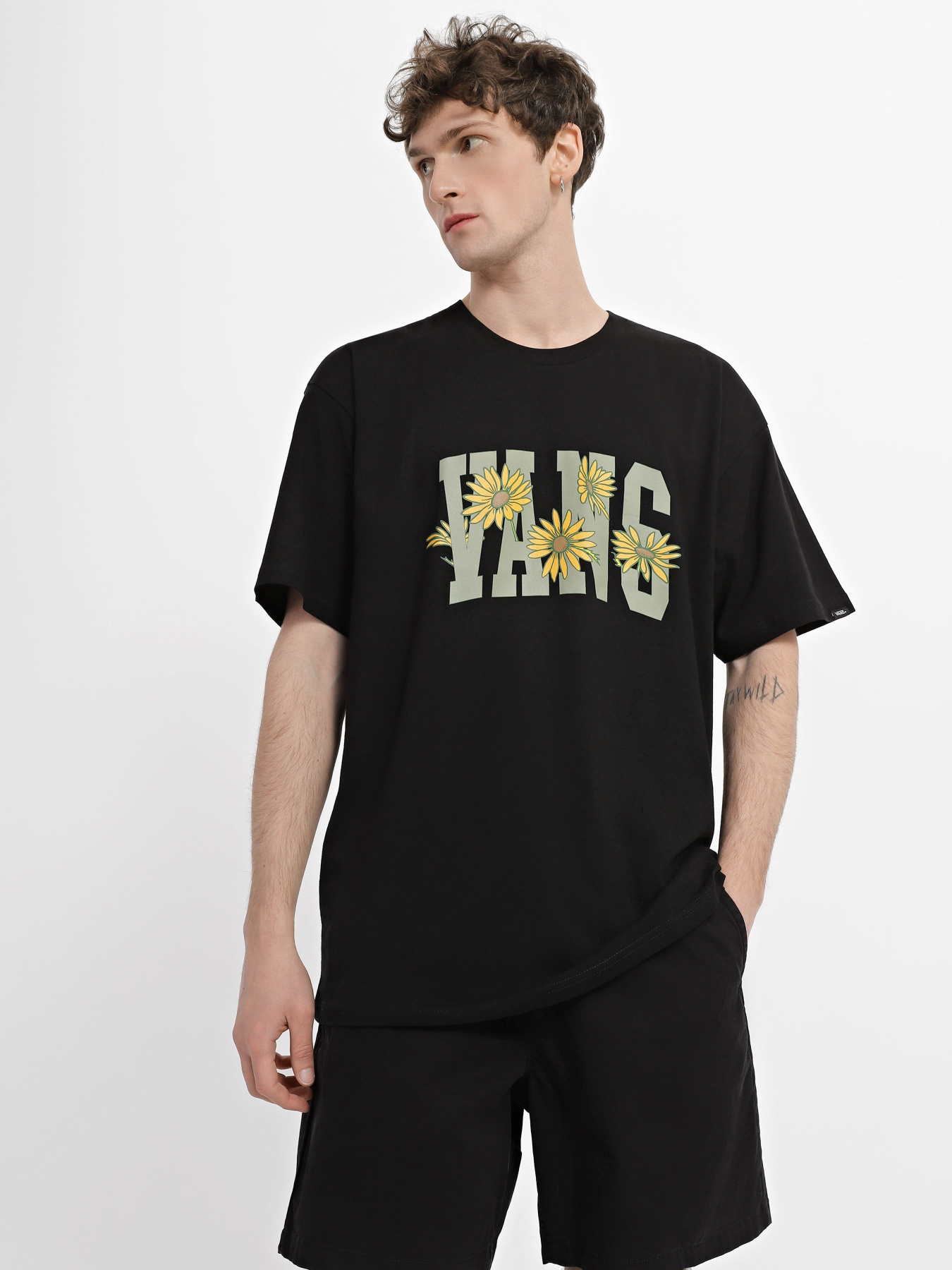 Футболки і поло Vans Healing модель VN00003UBLK1 Футболки і поло Vans Healing модель VN00003UBLK1 Фото