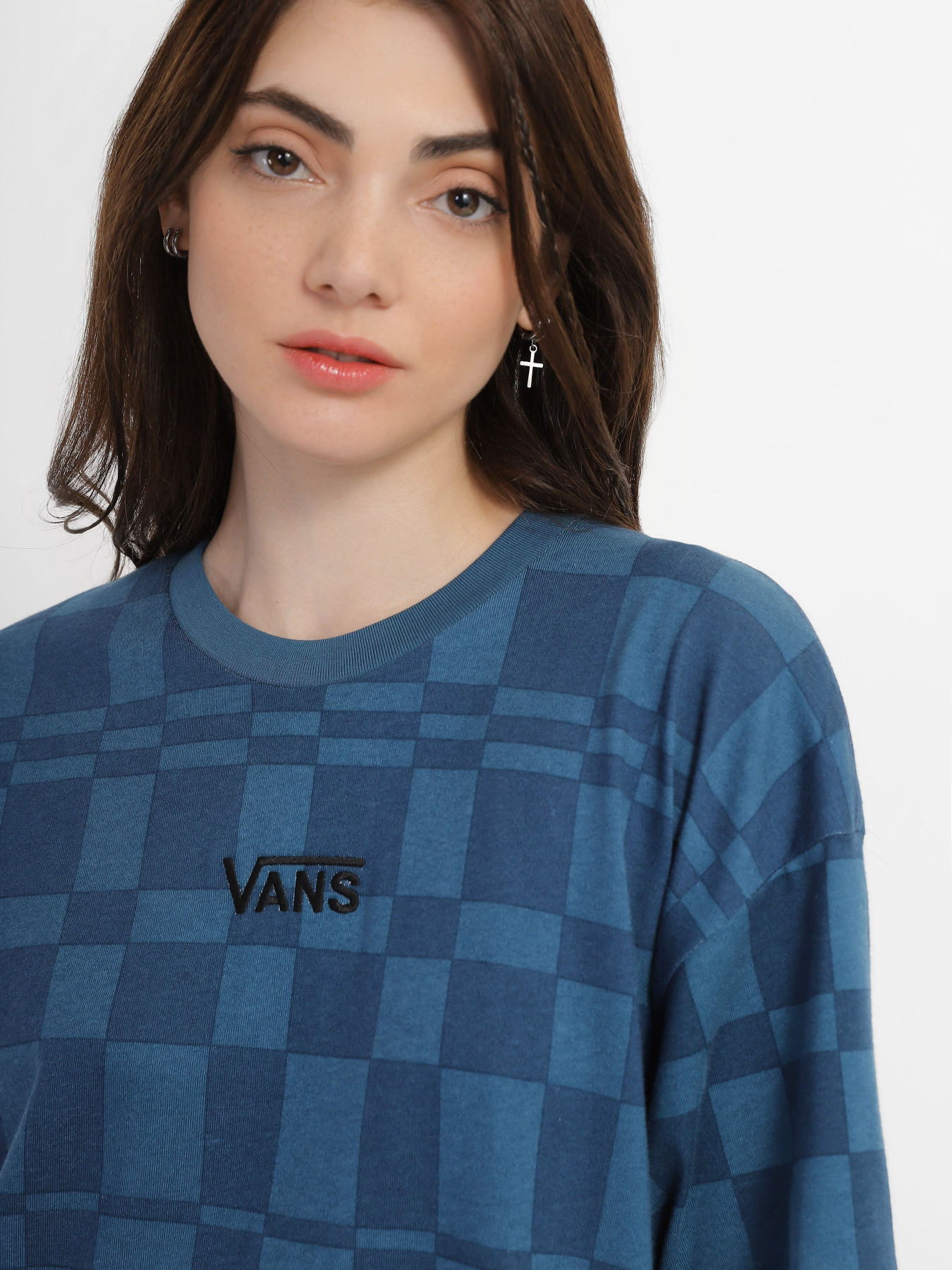 Футболки и поло Vans Center Vee Print модель VN00046GBR41 Фото