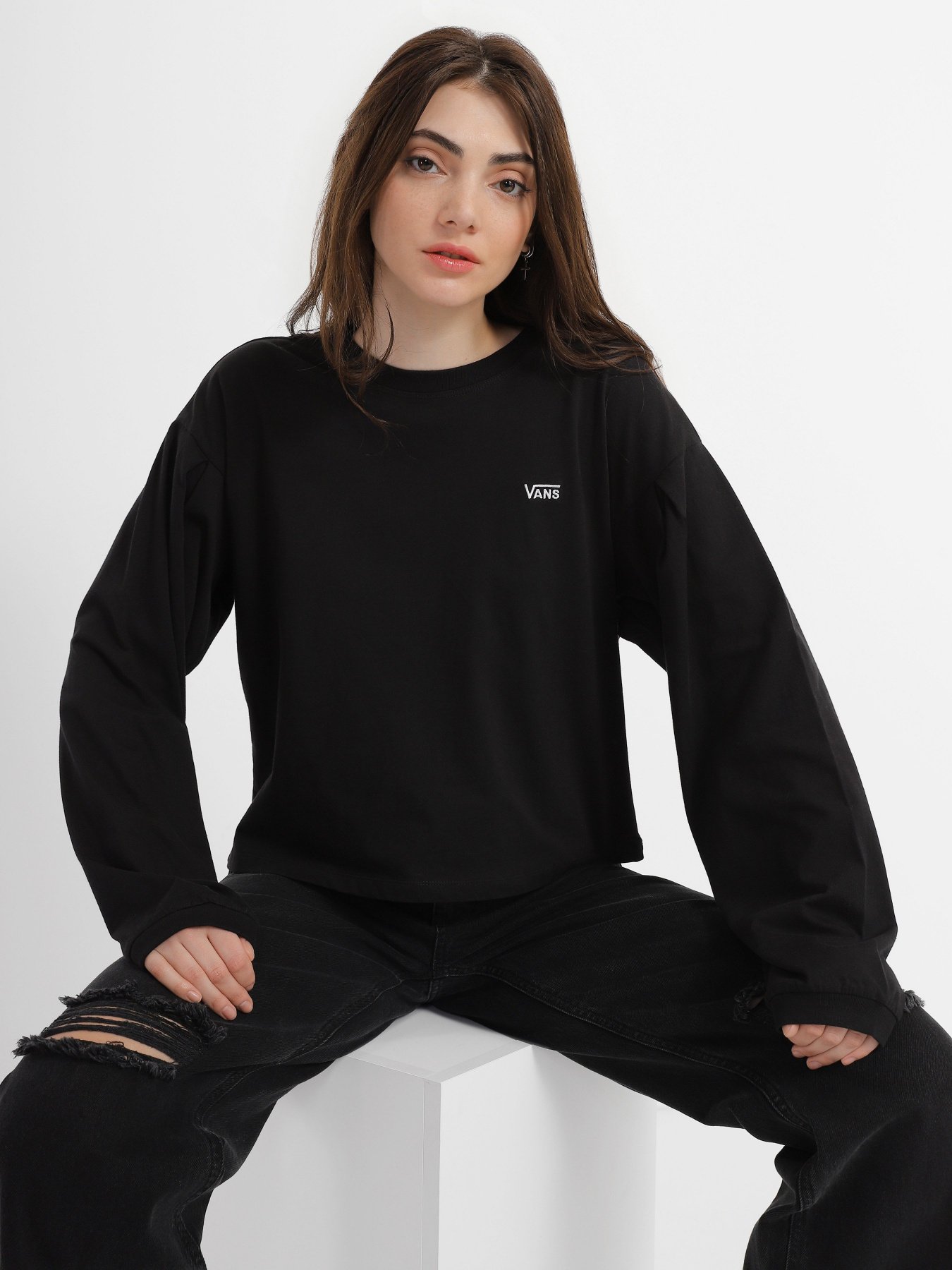 Худі та світшоти Vans Gecko модель VN000387BLK1 Фото