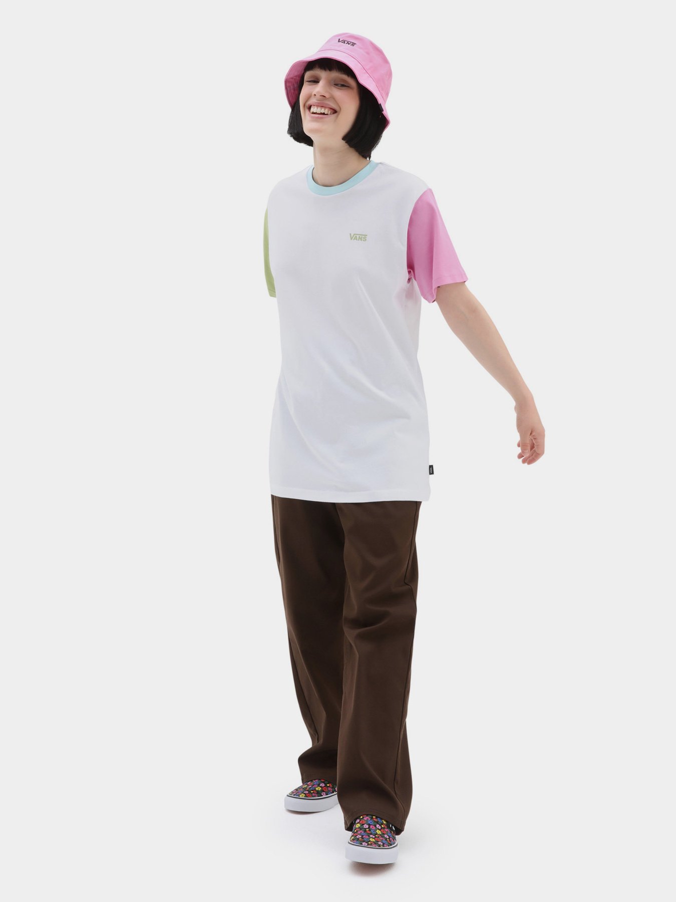 Футболки і поло Vans Left Chest Colorblock модель VN0A7RSQBS01 Фото
