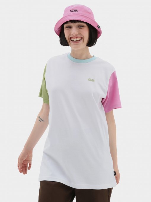 Футболки і поло Vans Left Chest Colorblock модель VN0A7RSQBS01 Фото