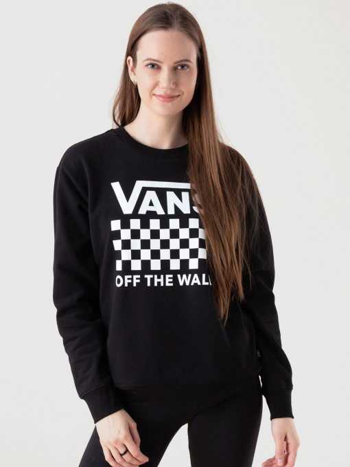 Худі та світшоти Vans Lock Box Crew модель VN00055CBLK1 Фото