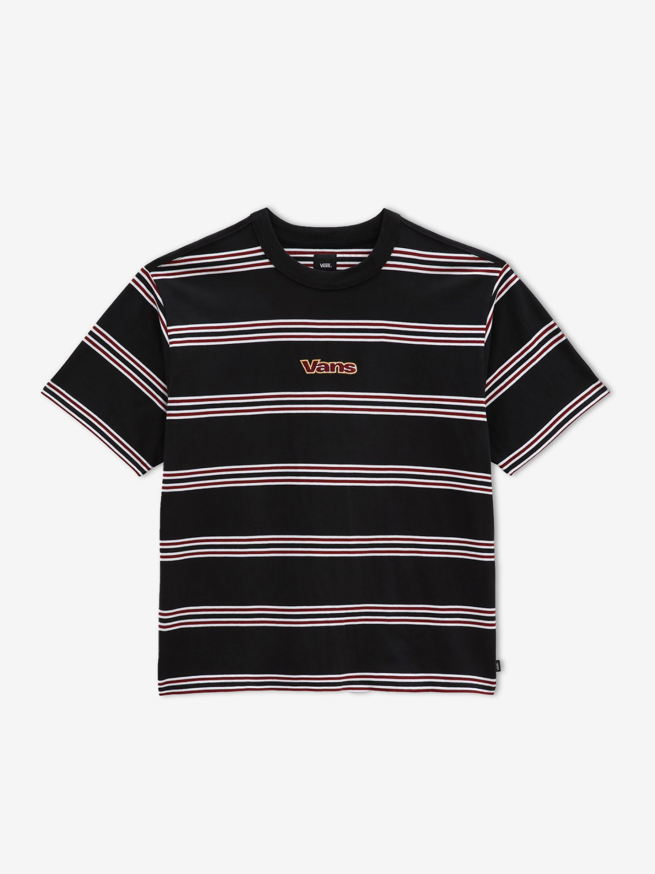 Футболки і поло Vans Wardman Stripe модель VN000060BLK1 Футболки і поло Vans Wardman Stripe модель VN000060BLK1 Фото