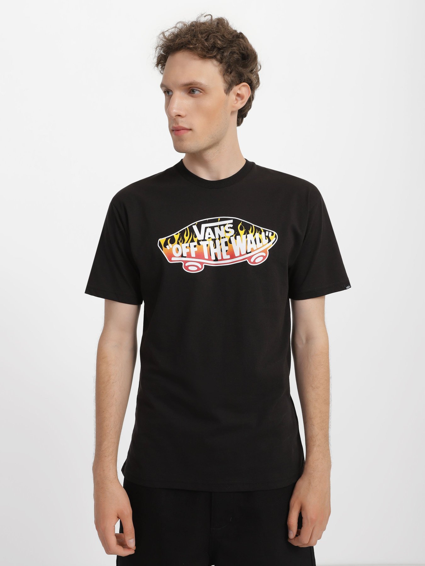 Футболки і поло Vans Otw Inflamed-B модель VN0005H2BLK1 Футболки і поло Vans Otw Inflamed-B модель VN0005H2BLK1 Фото
