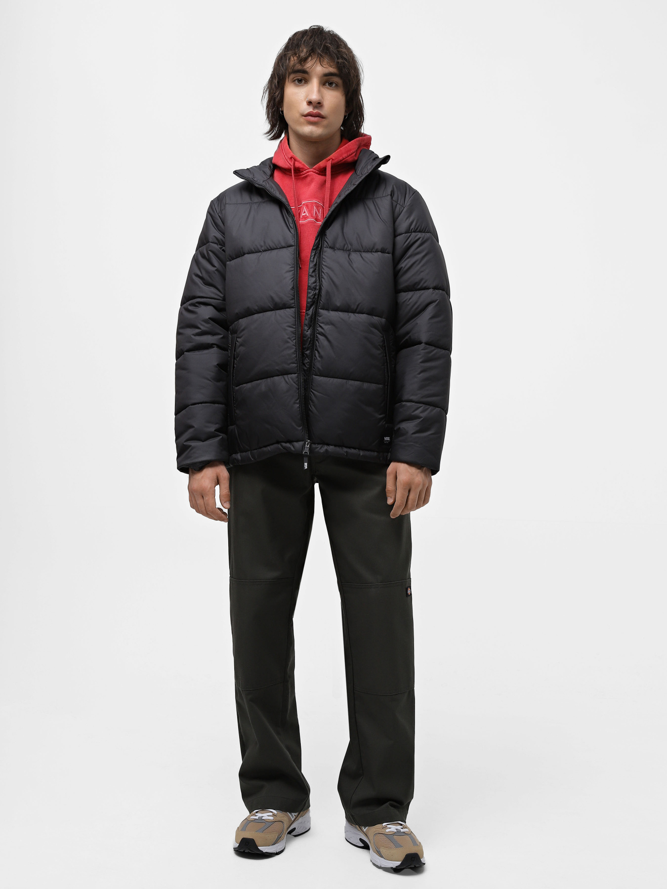 Куртки та дублянки Vans Norris Puffer MTE-1 модель VN0008JFBLK1 Фото