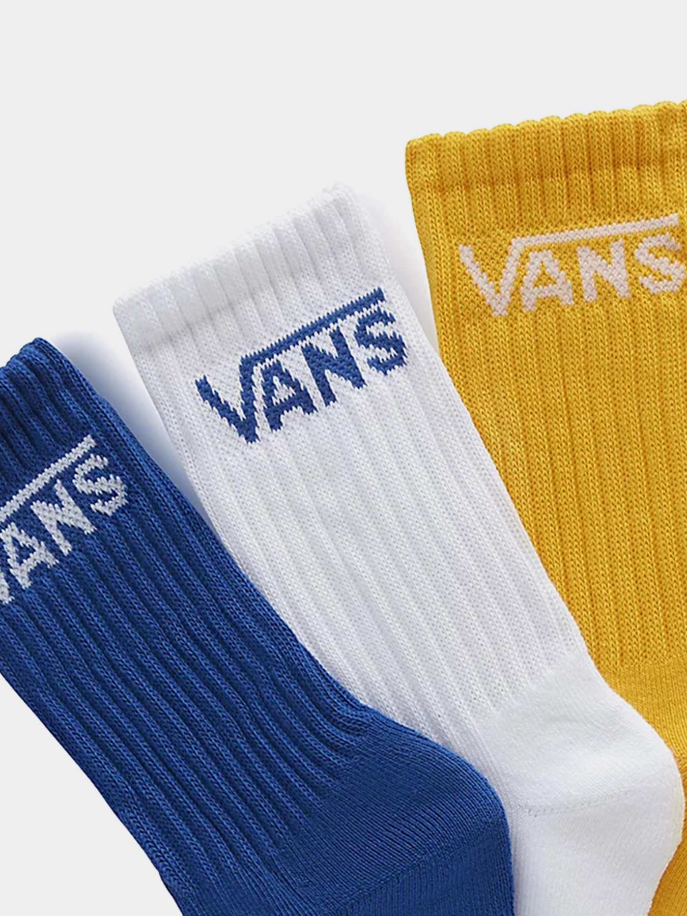 Шкарпетки та гольфи Vans Classic Crew Sock 3-Pack модель VN000YBRCC01 Шкарпетки та гольфи Vans Classic Crew Sock 3-Pack модель VN000YBRCC01 Фото