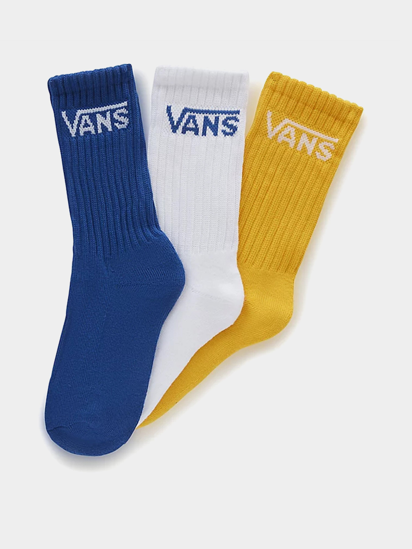 Шкарпетки та гольфи Vans Classic Crew Sock 3-Pack модель VN000YBRCC01 Шкарпетки та гольфи Vans Classic Crew Sock 3-Pack модель VN000YBRCC01 Фото