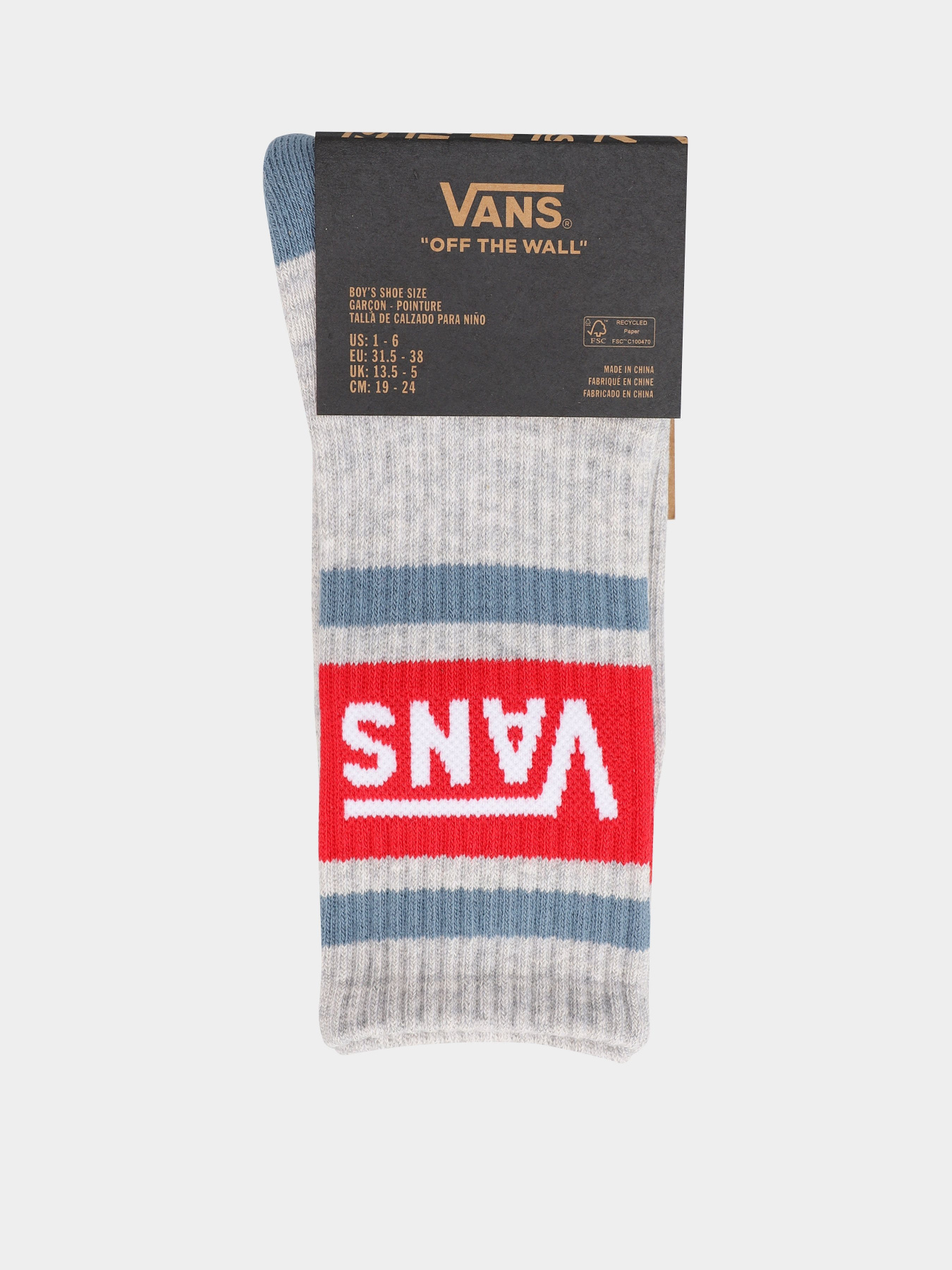Шкарпетки та гольфи Vans Drop V Crew модель VN0A5KK7CBZ1 Фото