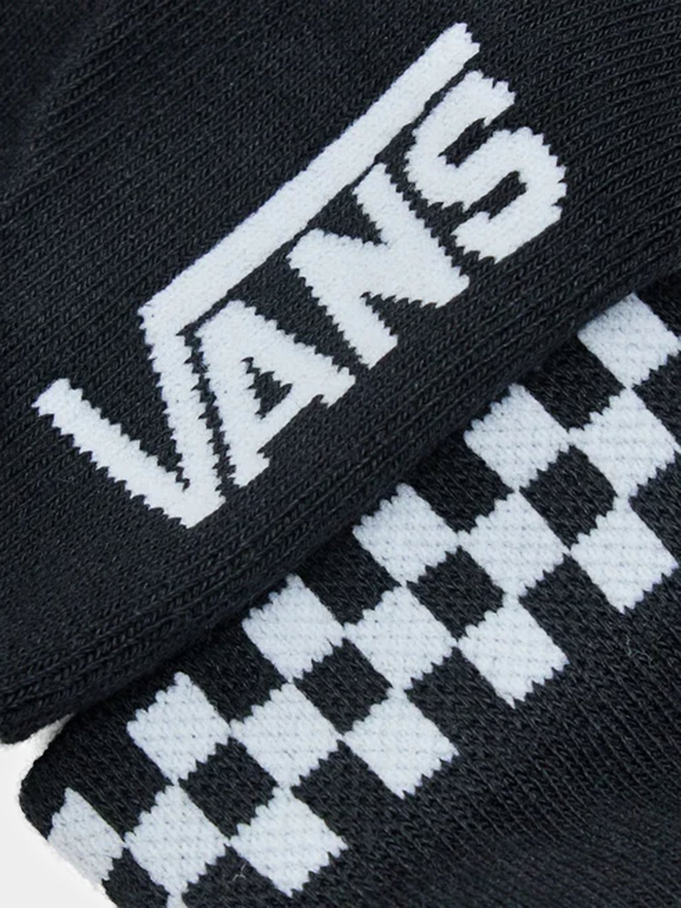 Шкарпетки та гольфи Vans Peek-A-Check Half Crew модель VN0007BJBLK1 Фото