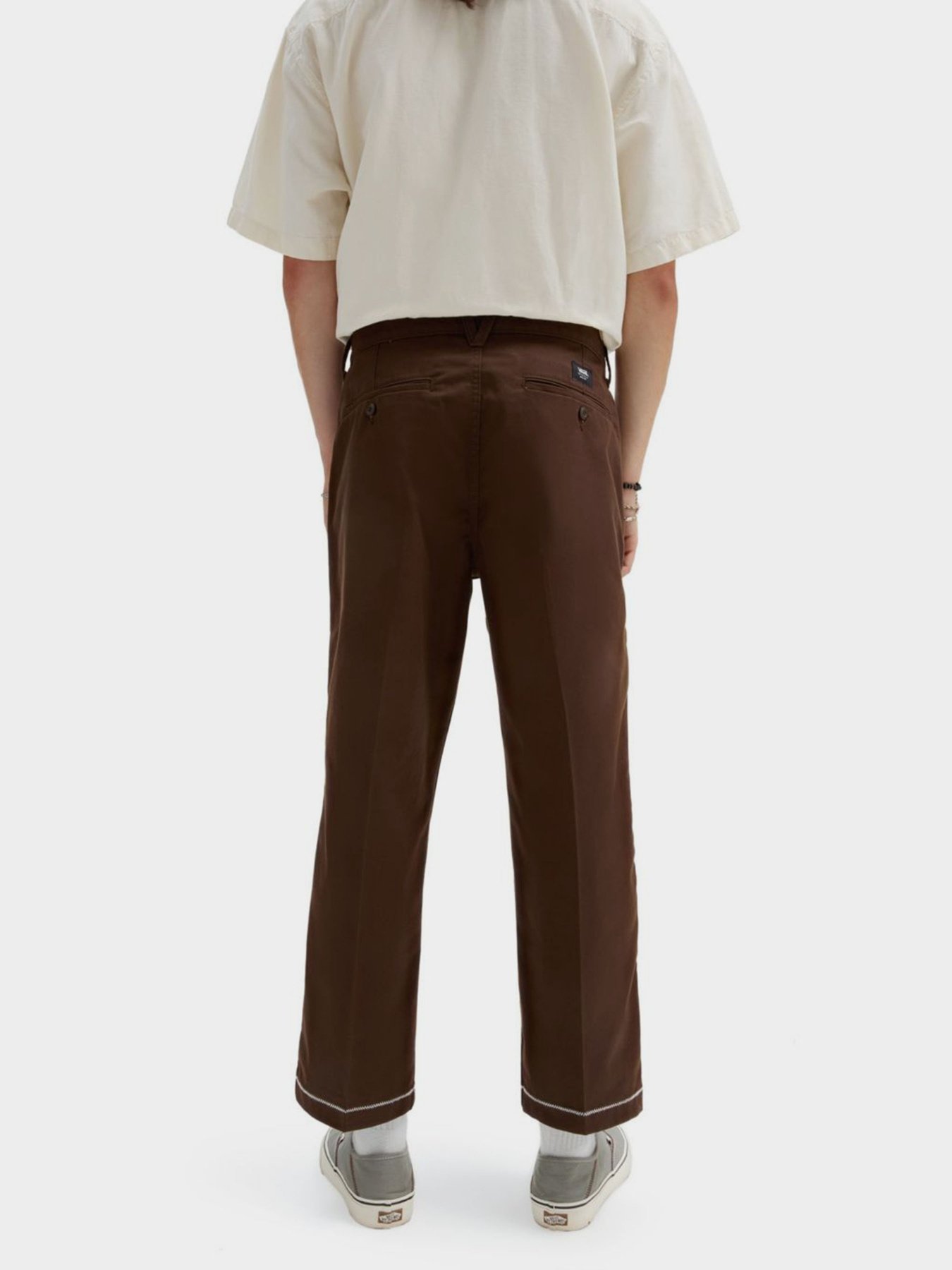 Штани Vans Mikey February Authentic Relaxed Cropped Chino модель VN000C9Q3N11 Фото
