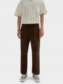 Штани Vans Mikey February Authentic Relaxed Cropped Chino модель VN000C9Q3N11 Фото