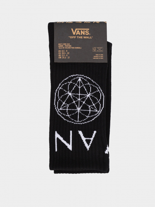 Носки и гольфы Vans Off The Wall Perris & Dennis модель VN00062CBLK1 Фото