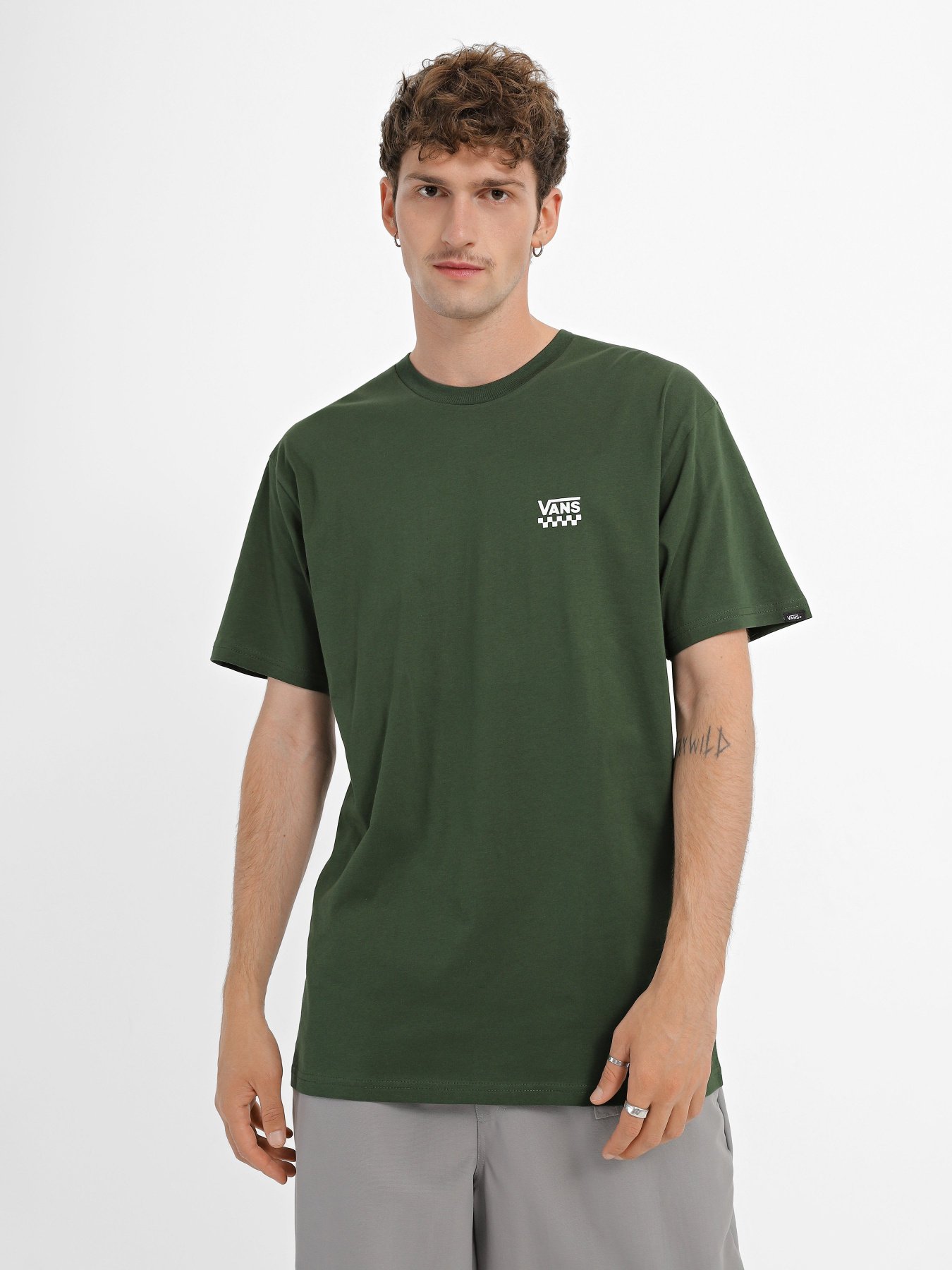 Футболки і поло Vans Left Chest Logo II модель VN0A7TLGCBP1 Футболки і поло Vans Left Chest Logo II модель VN0A7TLGCBP1 Фото
