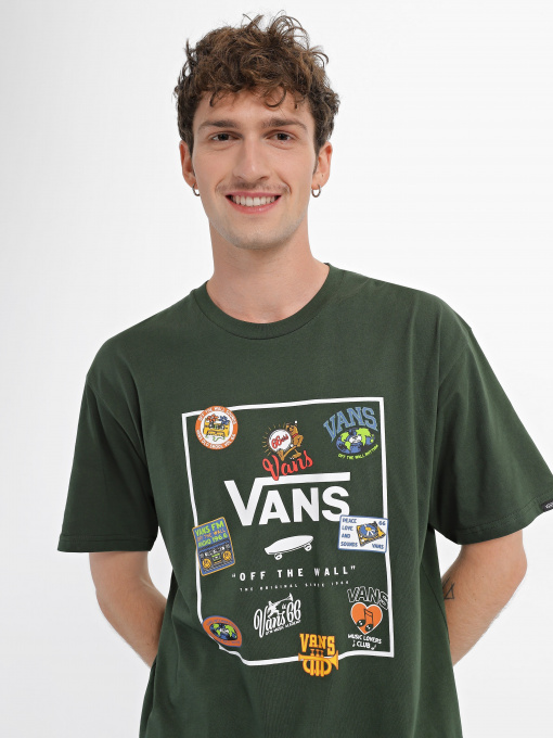 Футболки і поло Vans Print Box модель VN0A5E7YCBP1 Фото