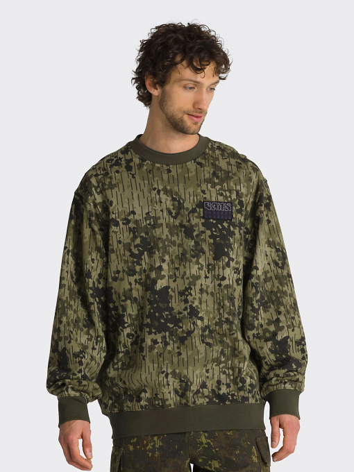 Худи и свитшоты Vans Rain Camo Crew модель VN0008UKCBI1 Фото