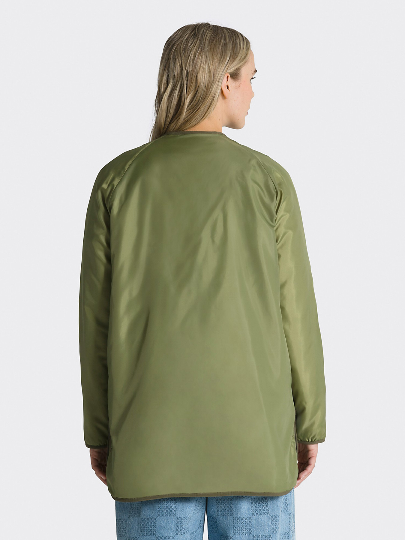 Куртки та дублянки Vans Mason Long Hooded Liner Mte1 модель VN00075GZBF1 Фото