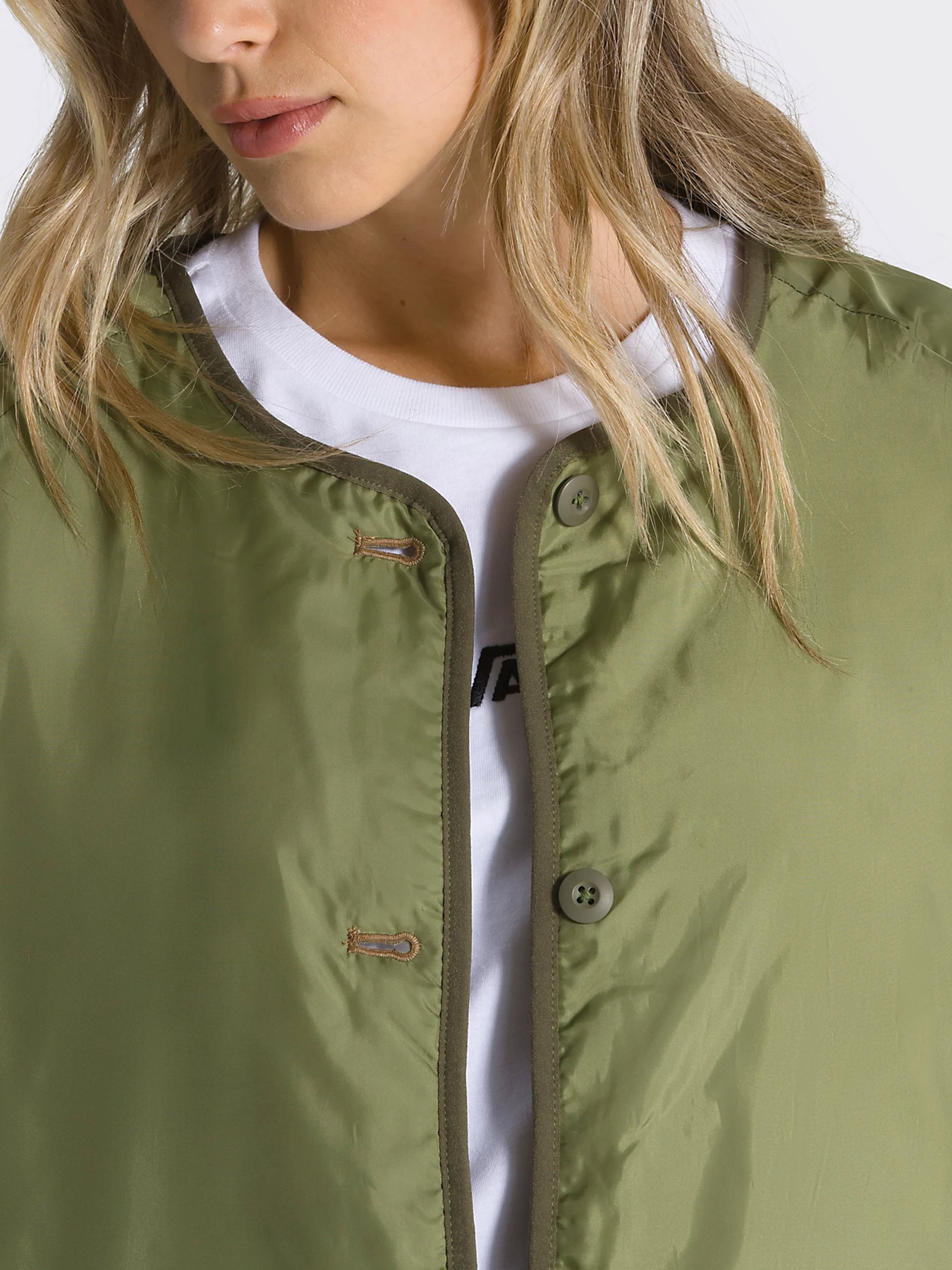 Куртки та дублянки Vans Mason Long Hooded Liner Mte1 модель VN00075GZBF1 Фото
