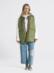 Куртки та дублянки Vans Mason Long Hooded Liner Mte1 модель VN00075GZBF1 Фото