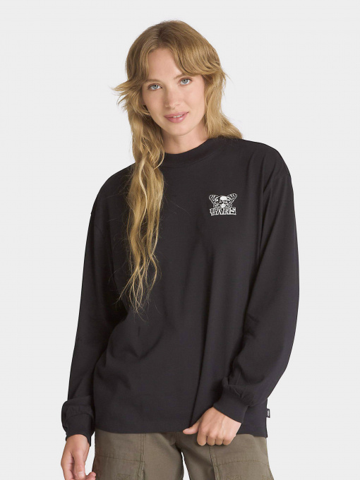 Худи и свитшоты Vans Skullyfly LS Mock Neck Music Academy модель VN000ADNBLK1 Фото