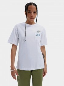Футболки і поло Vans Better Daze Pocket Tee Dusk Downer модель VN000ADFWHT1 Фото