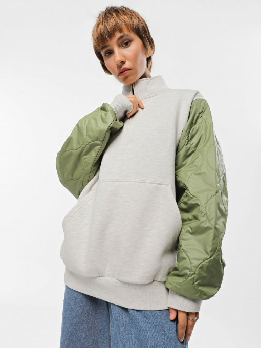 Худі та світшоти Vans Peake Mock Half-Zip модель VN000A6JOHC1 Фото