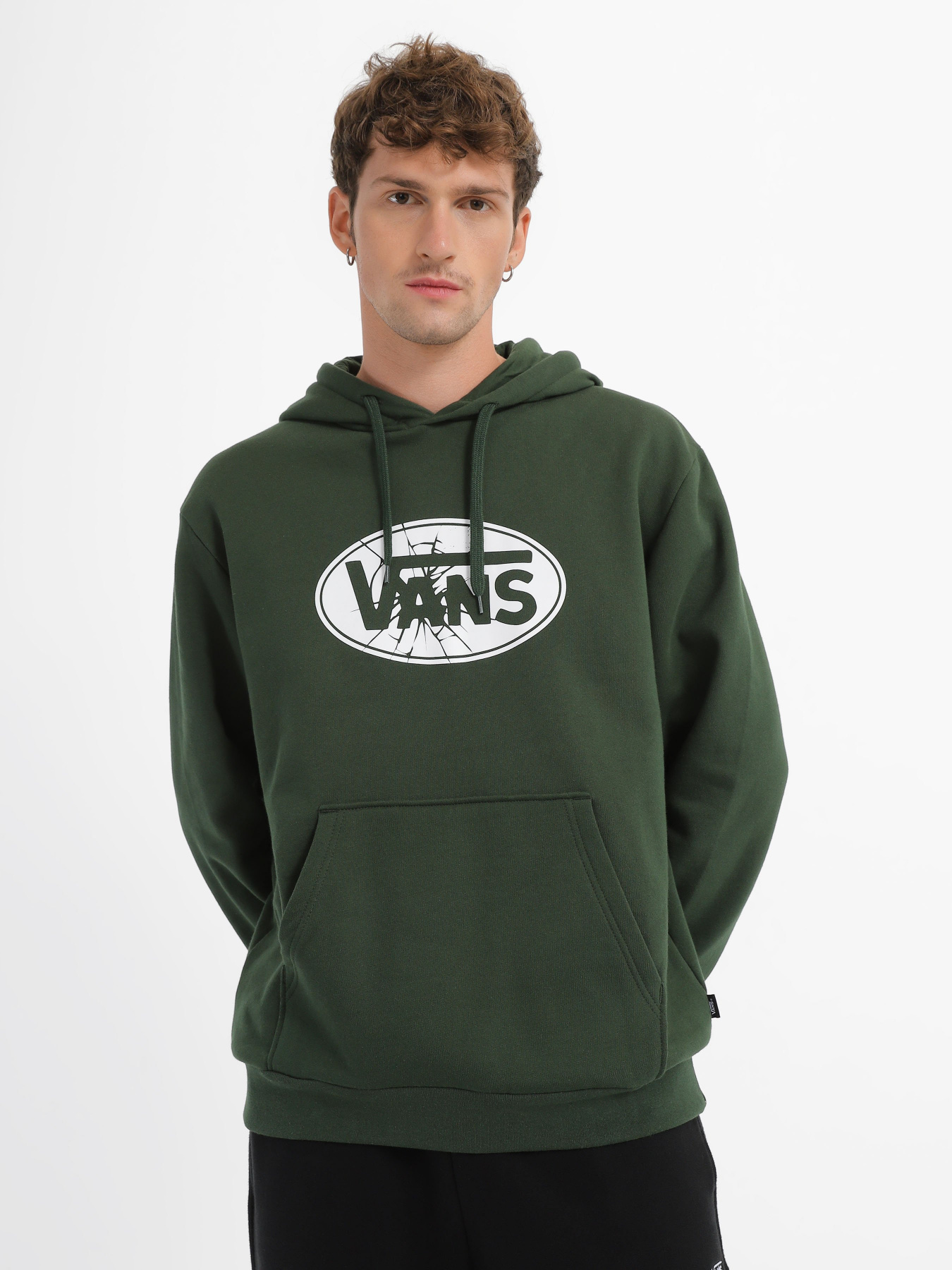 Худи и свитшоты Vans Broken V Po Fleece модель VN000H5TBD61 Фото