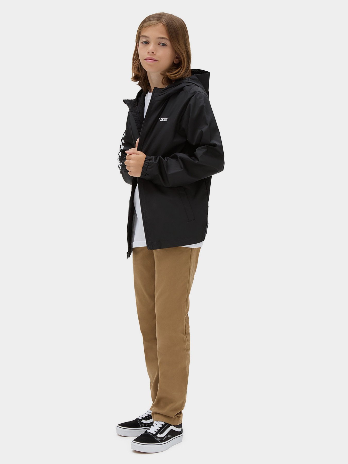 Куртки та дублянки Vans Garnett Windbreaker модель VN00002BBLK1 Фото