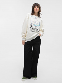 Худи и свитшоты Vans x Disney Swan Song Oversized модель VN000FZE3KS1 Фото