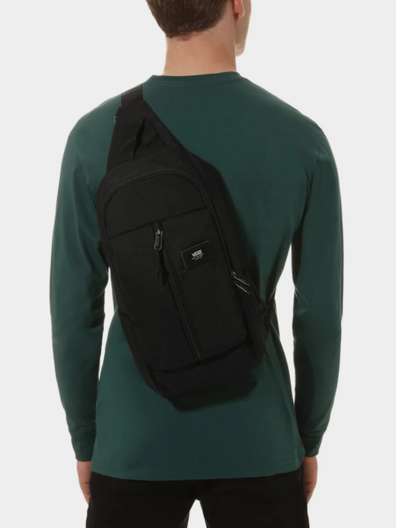 Сумки Vans Warp Sling модель VN0A3I6BBLK1 Сумки Vans Warp Sling модель VN0A3I6BBLK1 Фото