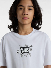 Футболки и поло Vans Skeleton модель VN000GDEWHT1 Фото