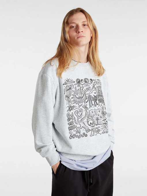 Худі та світшоти Vans Skool Doodle модель VN000JDT1QI1 Фото
