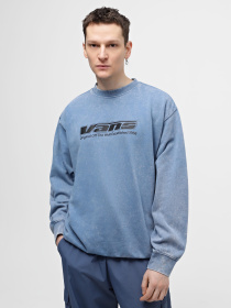 Худі та світшоти Vans Spaced Out Loose Crew модель VN000GE7P8X1 Фото
