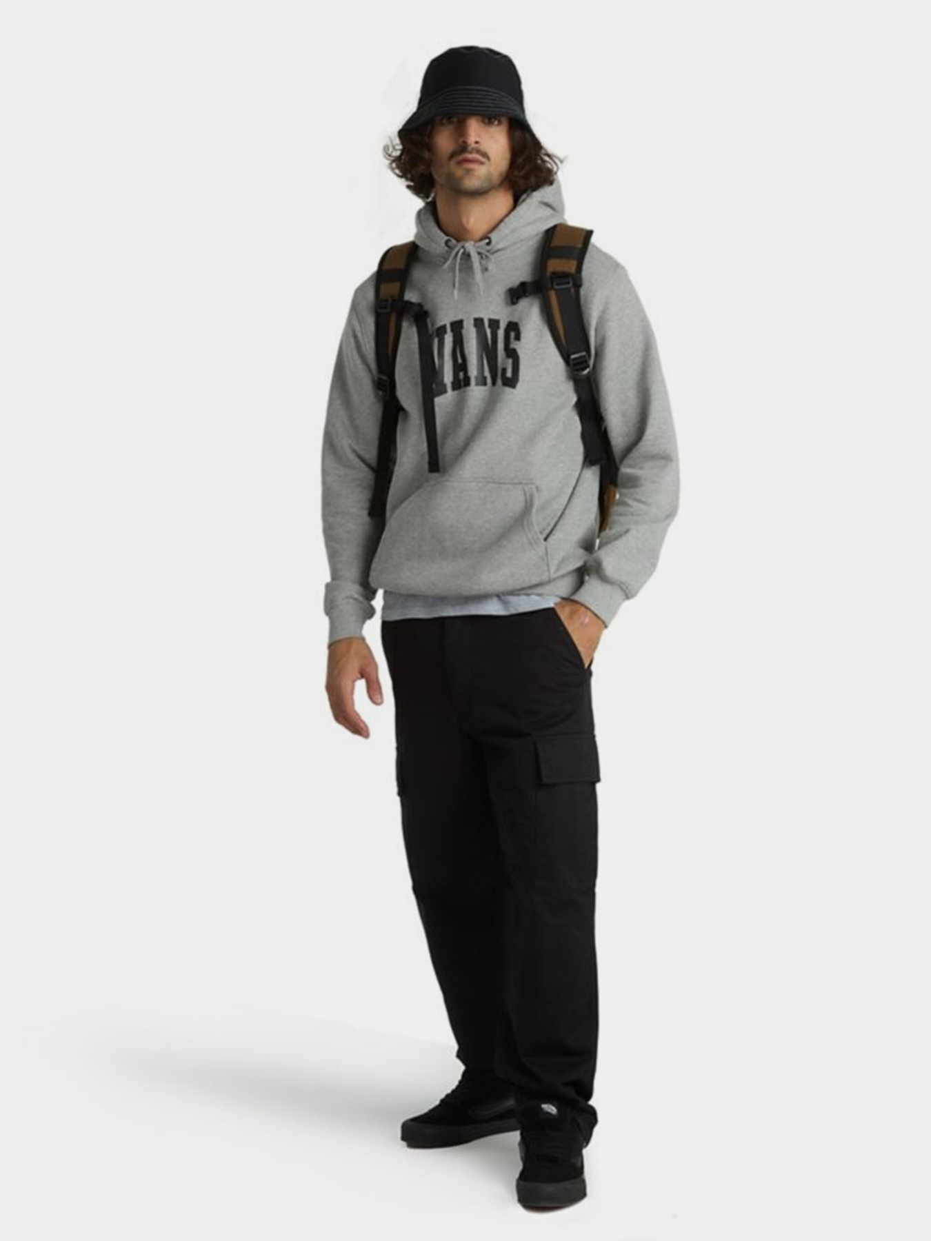 Худи и свитшоты Vans Arched модель VN000G0N02F1 Фото