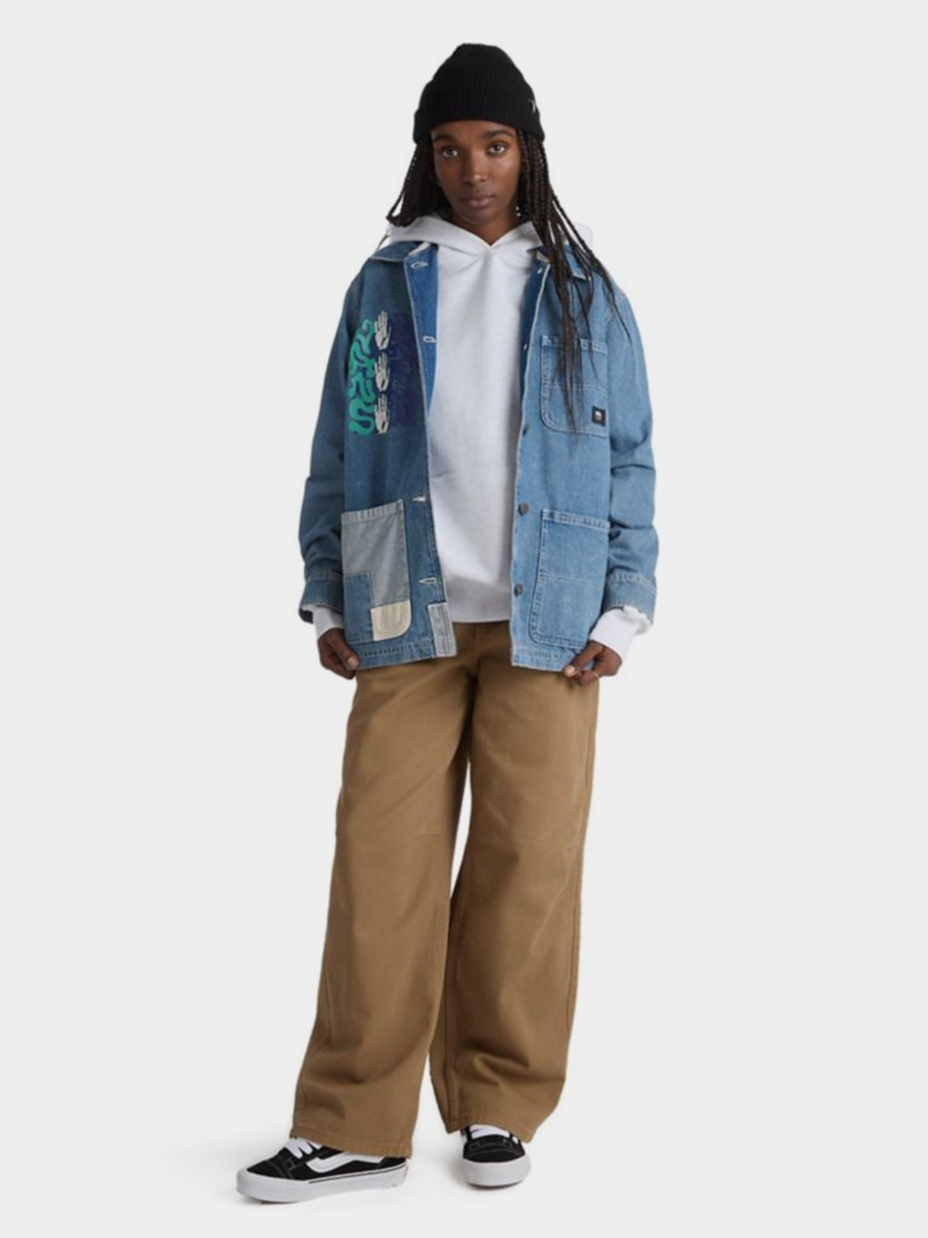 Худі та світшоти Vans Elevated Double Knit Blousant модель VN000GGE15P1 Фото