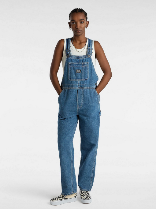 Комбинезоны Vans Ground Work Denim Overall модель VN000F7E7W61 Фото