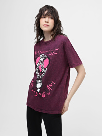 Футболки і поло Vans Love Shackle Oversized модель VN000GK6D341 Фото