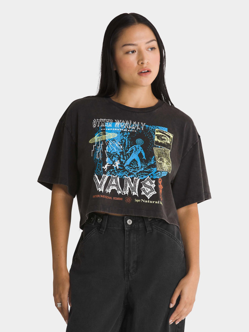 Футболки і поло Vans Super Natural Relax Crop модель VN000GB6BLK1 Фото