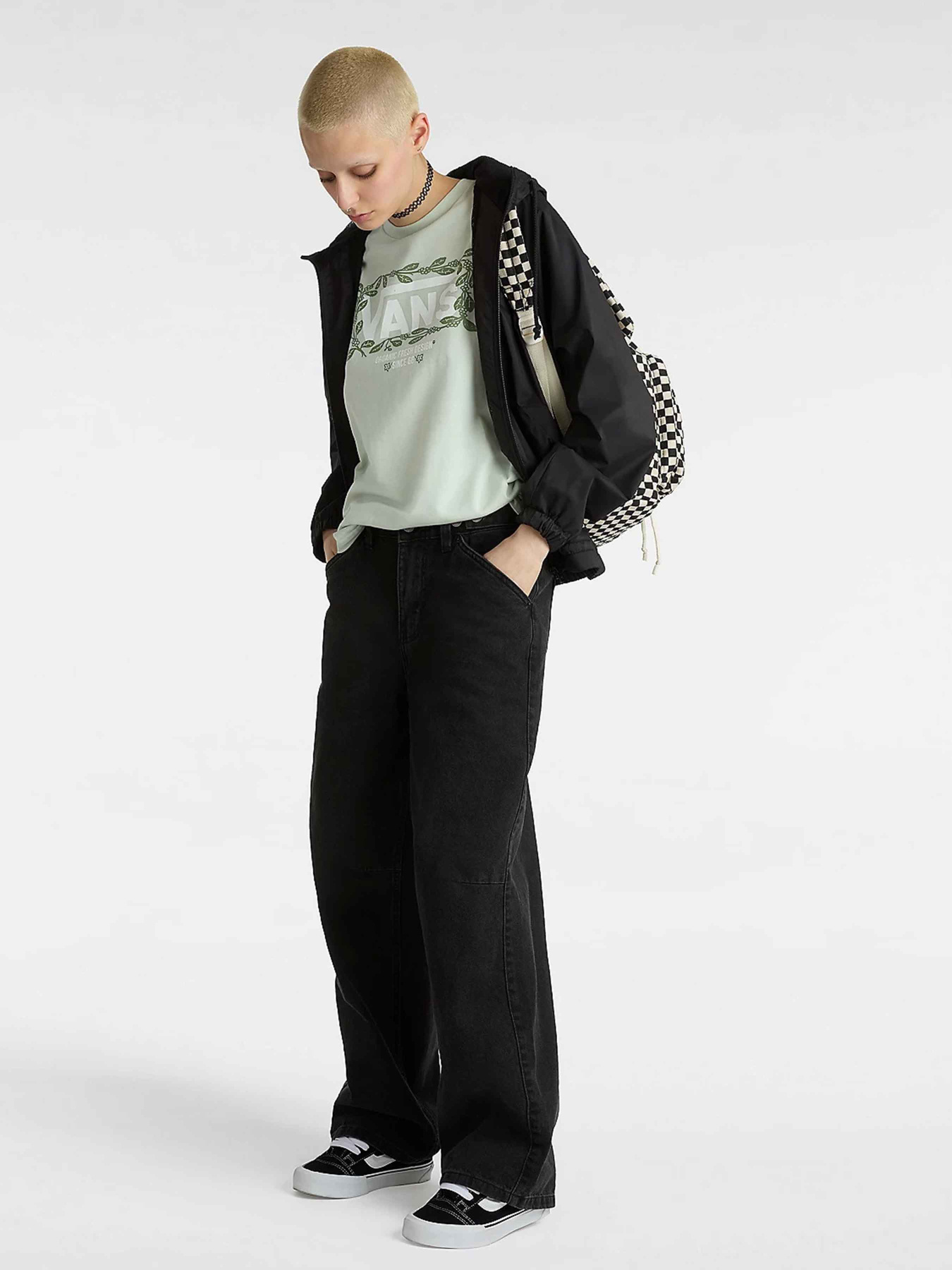 Футболки і поло Vans Wrap Around Oversized модель VN000GH4CHF1 Фото