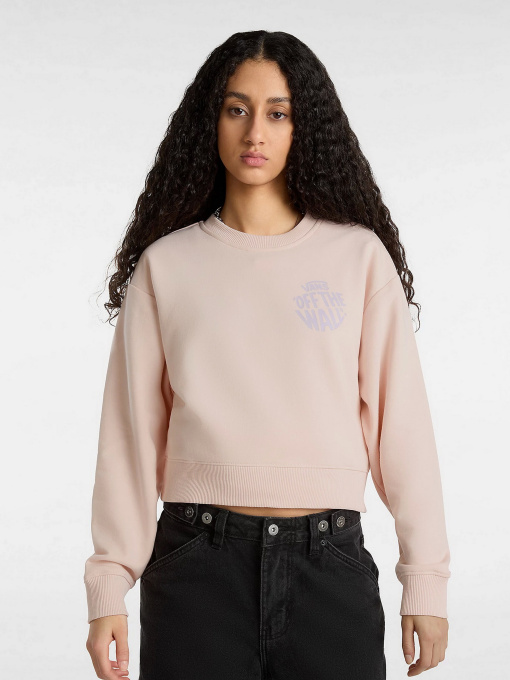 Худи и свитшоты Vans Circle Crop Crew модель VN000JDPCHN1 Фото