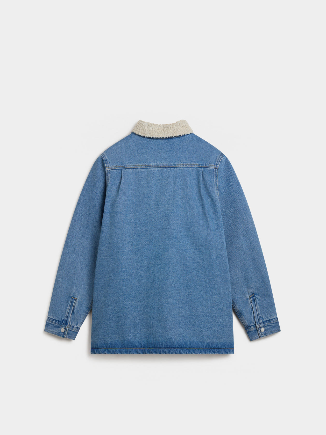 Куртки и дубленки Vans Drill Chore Denim Sherpa модель VN000K4XCDX1 Фото