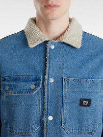 Куртки и дубленки Vans Drill Chore Denim Sherpa модель VN000K4XCDX1 Фото