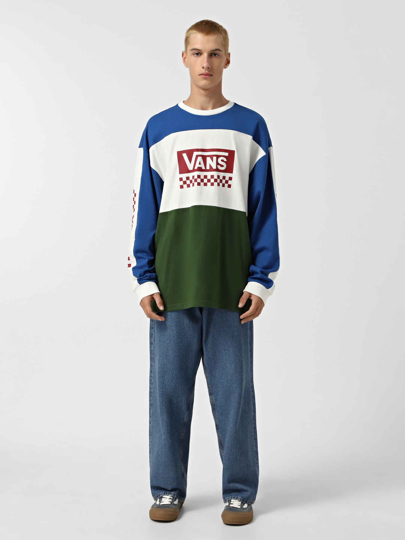 Худи и свитшоты Vans Lx Branded Panel Ls модель VN000K2KBXU1 Фото