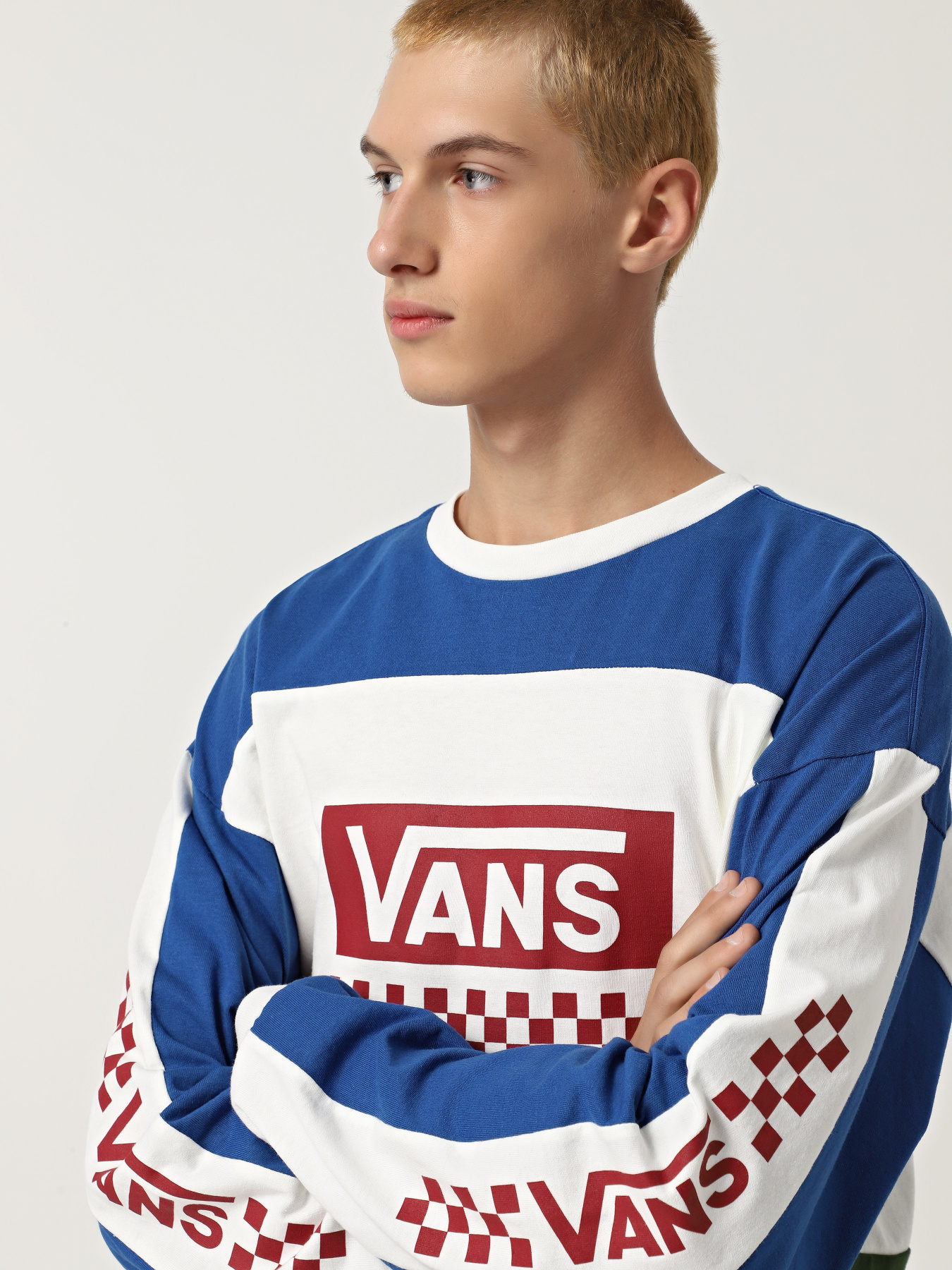 Худи и свитшоты Vans Lx Branded Panel Ls модель VN000K2KBXU1 Фото