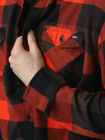 Рубашки Vans Box Flannel Classic модель VN000HNHDRF1 Фото